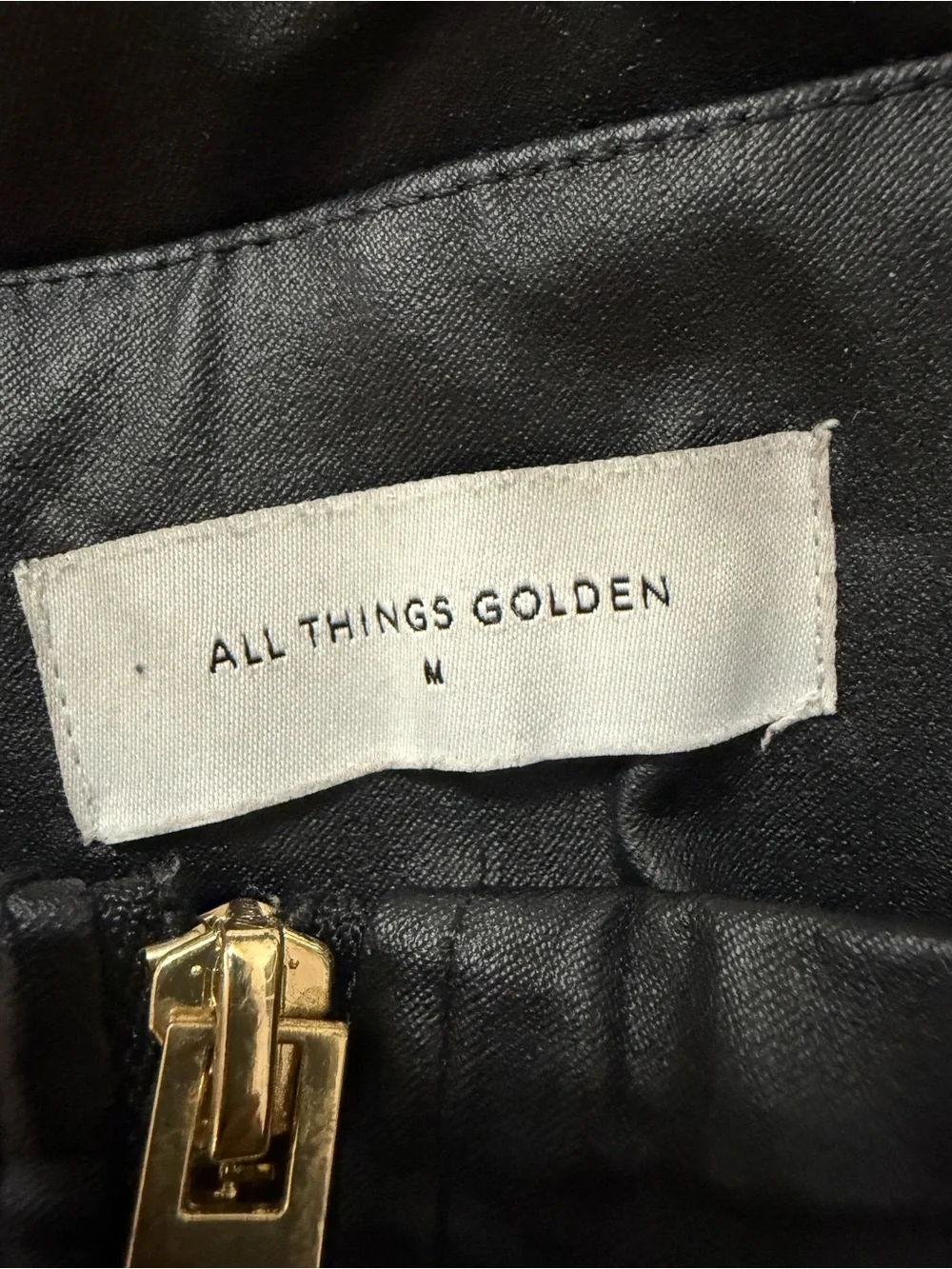All Things Golden second skin black leggings - Picture 9 of 12
